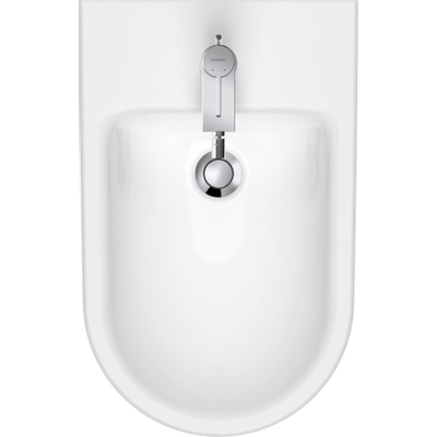 Duravit D-neo Staand bidet - 58x37x40cm - met overloop - wit