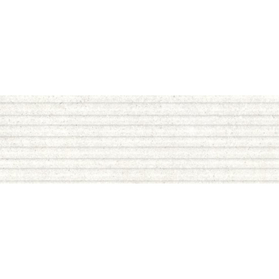 Ceralto Atelier Design Bande décorative - 36.1x100cm - 10.4mm - rectifié - Blanc