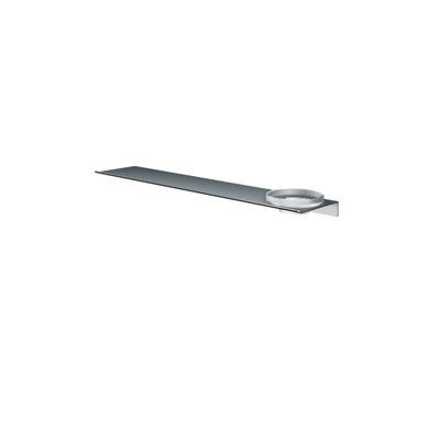 Hotbath &MORE Schaal - gematteerd - voor planchet serie - PVD - geborsteld gunmetal (antraciet)