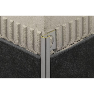 Schluter Quadec Divers colles - 250x25cm - mm - Laiton chromé (acier inoxydable)