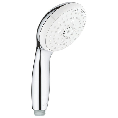 GROHE New Tempesta handdouche met 4 straalsoorten Ø10cm 9.5L/min. chroom/wit