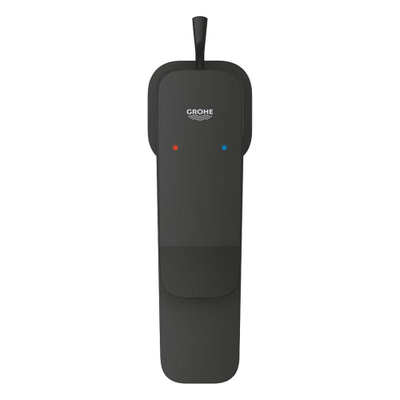 Grohe Dice Wastafelmengkraan - s-size - opbouw - trekwaste - mat zwart