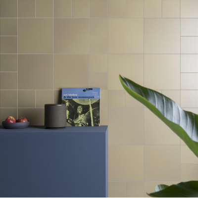 Mosa Murals Fuse Wandtegel - 14.7x29.7cm - 7.0mm - Brass brown #