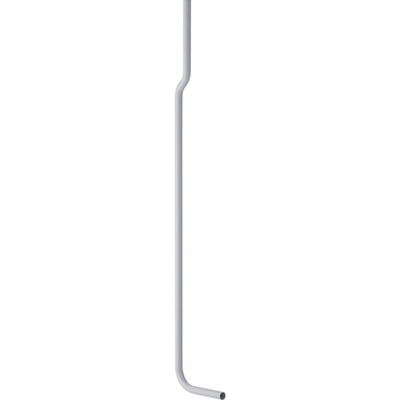Geberit spoelbocht - voor hoge opstelling - L - 156x24cm - wit