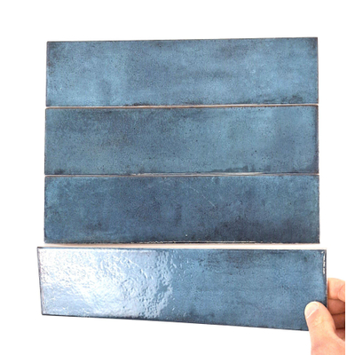 Cifre Cerámica Mussa Pour carrelage mural - 30x7,5cm - 8mm - Bleu