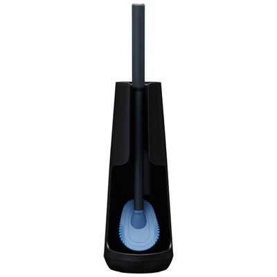 Tiger Tess Porte-brosse WC sur pied avec brosse Swoop® flexible Noir anthracite