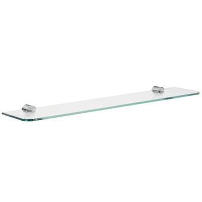 Emco Rondo 2 tablette en verre 60cm chrome