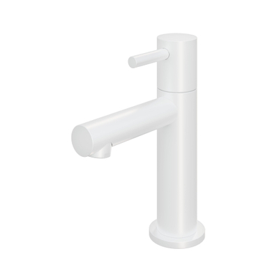 Hotbath Cobber Fonteinkraan - opbouw - L-uitloop - 8.5cm - mat wit