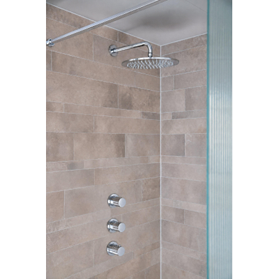 Crosswater MPRO inbouw regendoucheset – Ø20 cm hoofddouche – staafhanddouche – 3 hendels – chroom