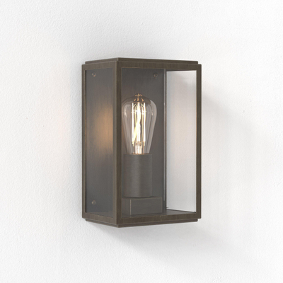 Astro Homefield 160 Applique murale 25x16x11cm IP44 douille E27 bronze
