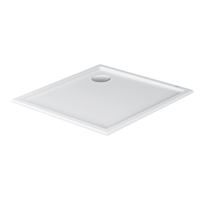 Duravit Starck Slimline Douchebak acryl vierkant - 90x90x4.5cm - wit
