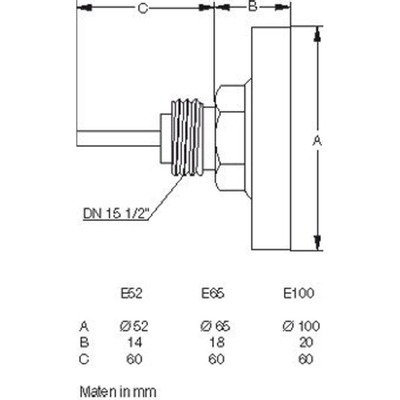 Rada Thermometer E65