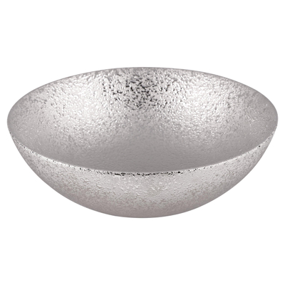 Differnz BRIGHT Vasque à poser - 36x14cm - émaillé - argent