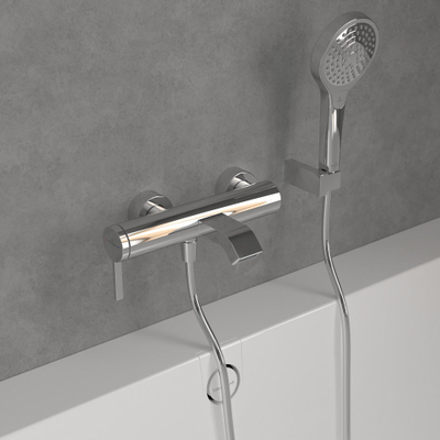 Villeroy & Boch Dawn 1 greeps badkraan - hoogglans chroom