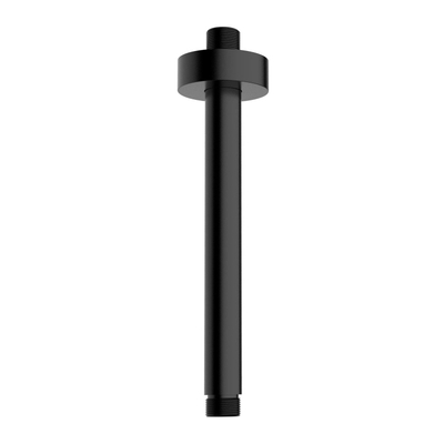 Wiesbaden Unimatch Douchearm - met plafondbevestiging - 20cm - mat zwart