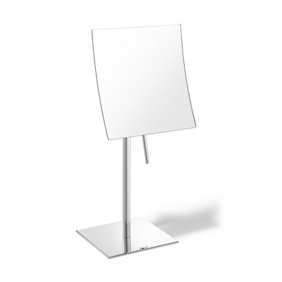 Zack Avio make-upspiegel – vierkant – 15,5x33 cm – 5x vergrotend – RVS hoogglans