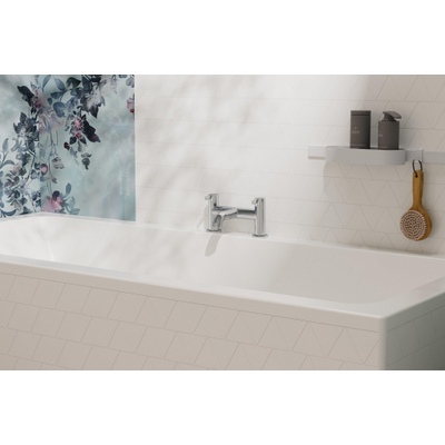 Hansgrohe Zesis mitigeur bain sur gorge - deux poignées - chromé