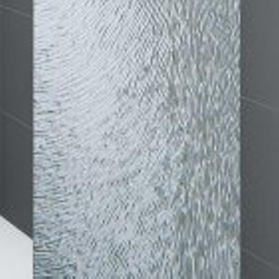 Novellini Aurora 9 paroi de baignoire pliante 3 parties 138x138cm blanc/brossé