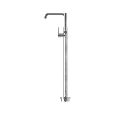 Nemo Spring Lana robinet de baignoire mélangeur sur pied avec ensemble de douche chrome