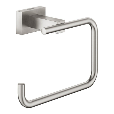 GROHE Essentials Cube porte-rouleau WC SuperSteel