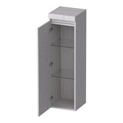 BRAUER Joy armoire de salle de bains - 120x35x35cm - 1 porte - sans poignée - ouverture à gauche - Forest Seashell