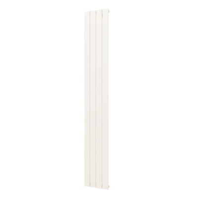 Plieger Cavallino Retto radiateur décoratif vertical simple raccordement central 2000x298mm 666W blanc mat