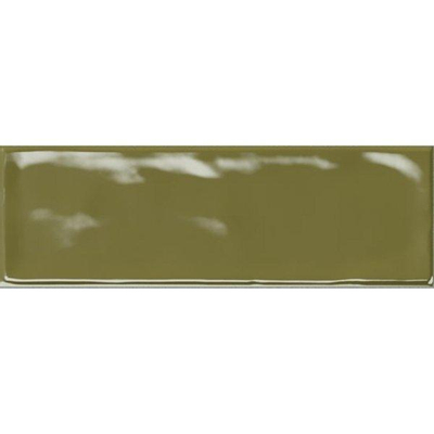 SAMPLE Beste koop Kendal Carreau mural - 6,5x20,2cm - 8mm - Oliva Brillant