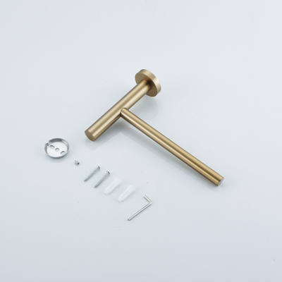 Fortifura Calvi Reserverolhouder - T-vorm - geborsteld messing (goud)