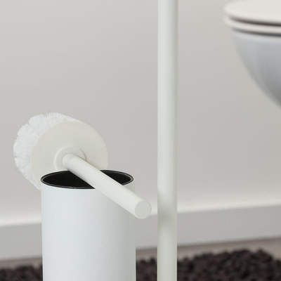 Sealskin Brix Serviteur WC Métal/Bois Blanc