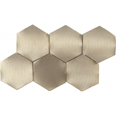 Ceralto Fenera Mosaic Carreau mosaïque - 16.2x28cm - 4.0mm - or - par pièce