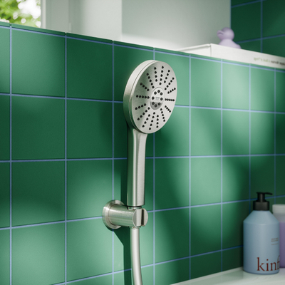 GROHE Vitalio Joy 120 handdouche - 3 straalsoorten - 7 l/min - supersteel (rvs)