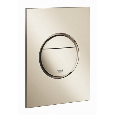 Grohe Nova S-size drukplaat nikkel - OUTLET UDEN