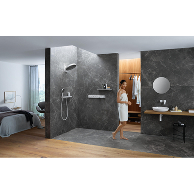 Hansgrohe RainSelect afbouwdeel voor inbouw douchekraan thermostatisch voor 4 functies 59.8x90cm mat wit