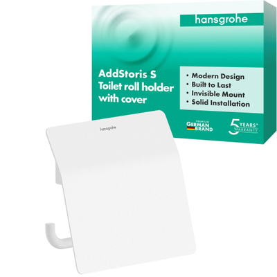 Hansgrohe AddStoris S closetrolhouder klep MW