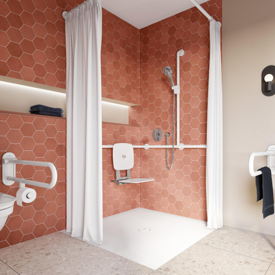 Villeroy & Boch Vicare FUNCTIE Closetrolhouder - glans wit