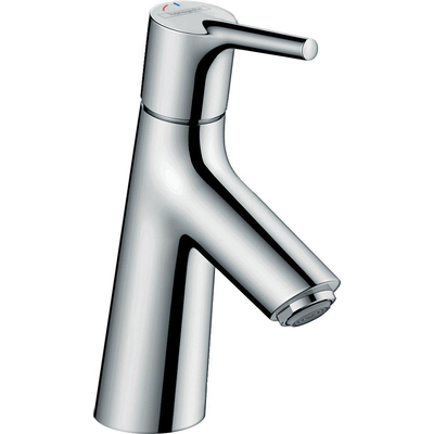 Hansgrohe Talis S wastafelkraan - 80 - coolstart - met waste - hoogglans chroom