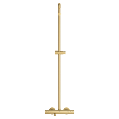 GROHE Tempesta 250 Cube doucheset - 8.0 l/min - geborsteld cool sunrise (goud)