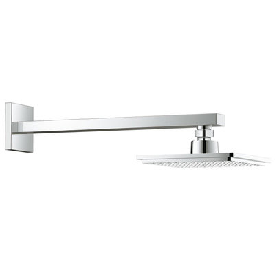 GROHE Euphoria Cube 150 Tête de douche - 15,2 cm - 1 jet - bras mural 28,6 cm - chrome