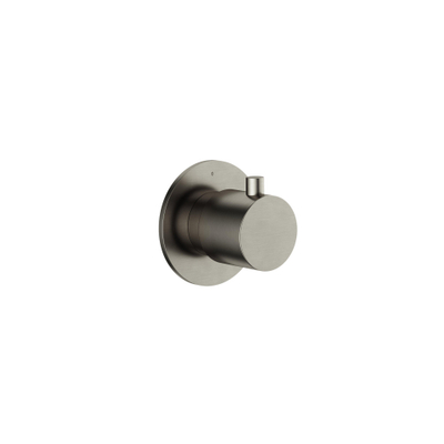 Hotbath Cobber Partie de finition - pour robinet d'arrêt à débit - Nickel brossé