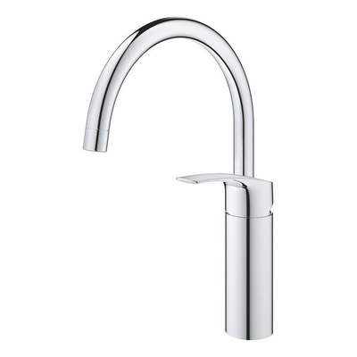 Grohe Eurosmart Keukenkraan - hoog - draaibare uitloop - chroom