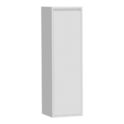 Saniclass Nexxt Badkamerkast - 120x35x35cm - 1 greep - loze linksdraaiende deur - MDF - mat wit