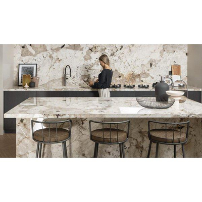 ÉCHANTILLON Ceralto Alabro Vein carrelage sol et mur 60X120cm rectifié Tundra Brillant