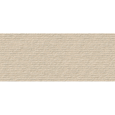 ÉCHANTILLON Terravito Elzino Carrelage murale - 50x120cm - rectifié - Aspect pierre naturelle - Beige mat (beige)