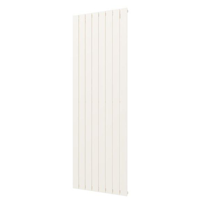 Plieger Cavallino Retto designradiator verticaal enkel middenaansluiting 1800x602mm 1205W mat wit