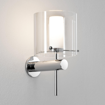 Astro Arezzo Wandlamp 20.8x10x13cm IP44 fitting G9 chroom