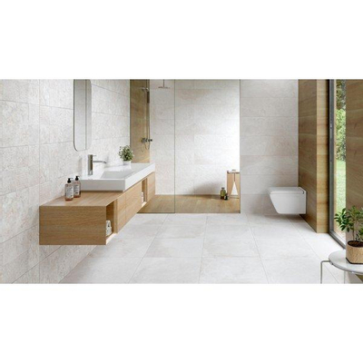 ÉCHANTILLON Metropol Iconic Carrelage de sol et mural 60x60cm 9.5mm porcellanato rectifié Avorio