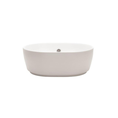 Crosswater Pearl Vasque à poser - 45x35x15,8cm - sans trou de robinetterie - céramique - blanc mat