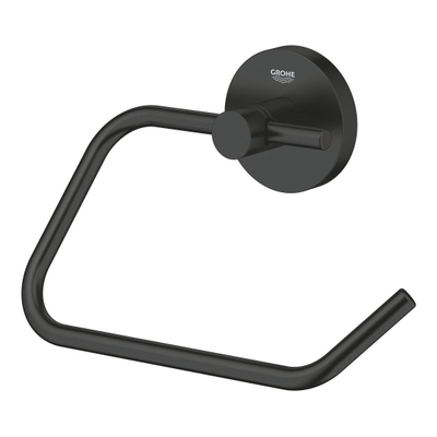 Grohe Start Porte-rouleau de WC - sans couvercle - noir mat