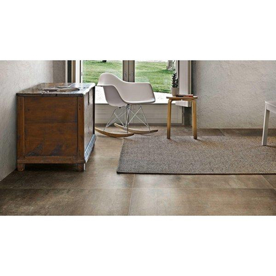 ÉCHANTILLON Ceralto Tavola Accent Carrelage sol et mur 80x80cm 10mm rectifié R10 grès cérame Brun