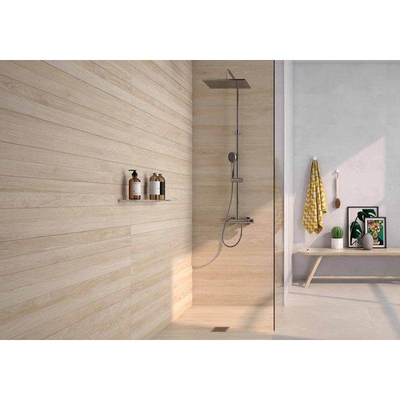 SAMPLE Ceralto Elmira Mini Vloer- en wandtegel 20x120cm 10mm gerectificeerd R10 porcellanato Roble